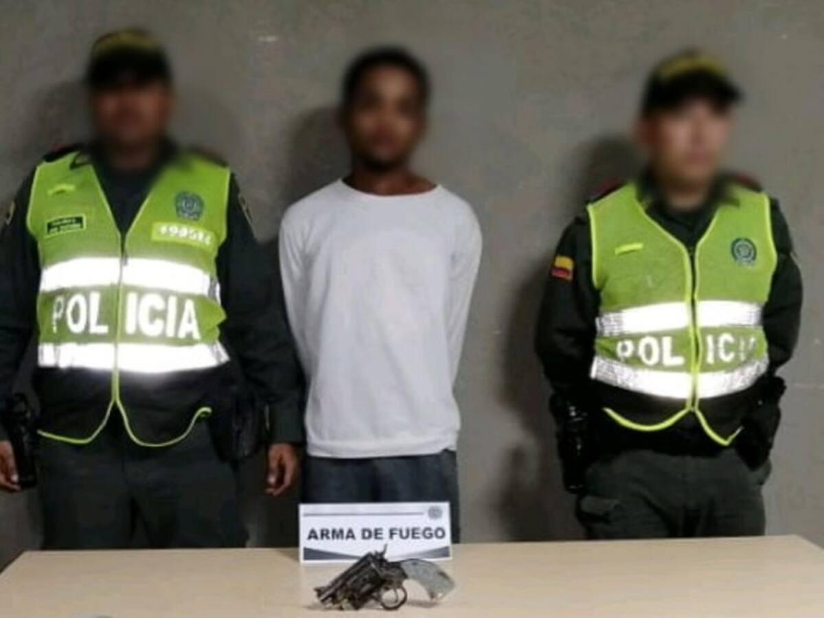 Cuando pretendía cometer un hurto, capturan a presunto pandillero en Arjona