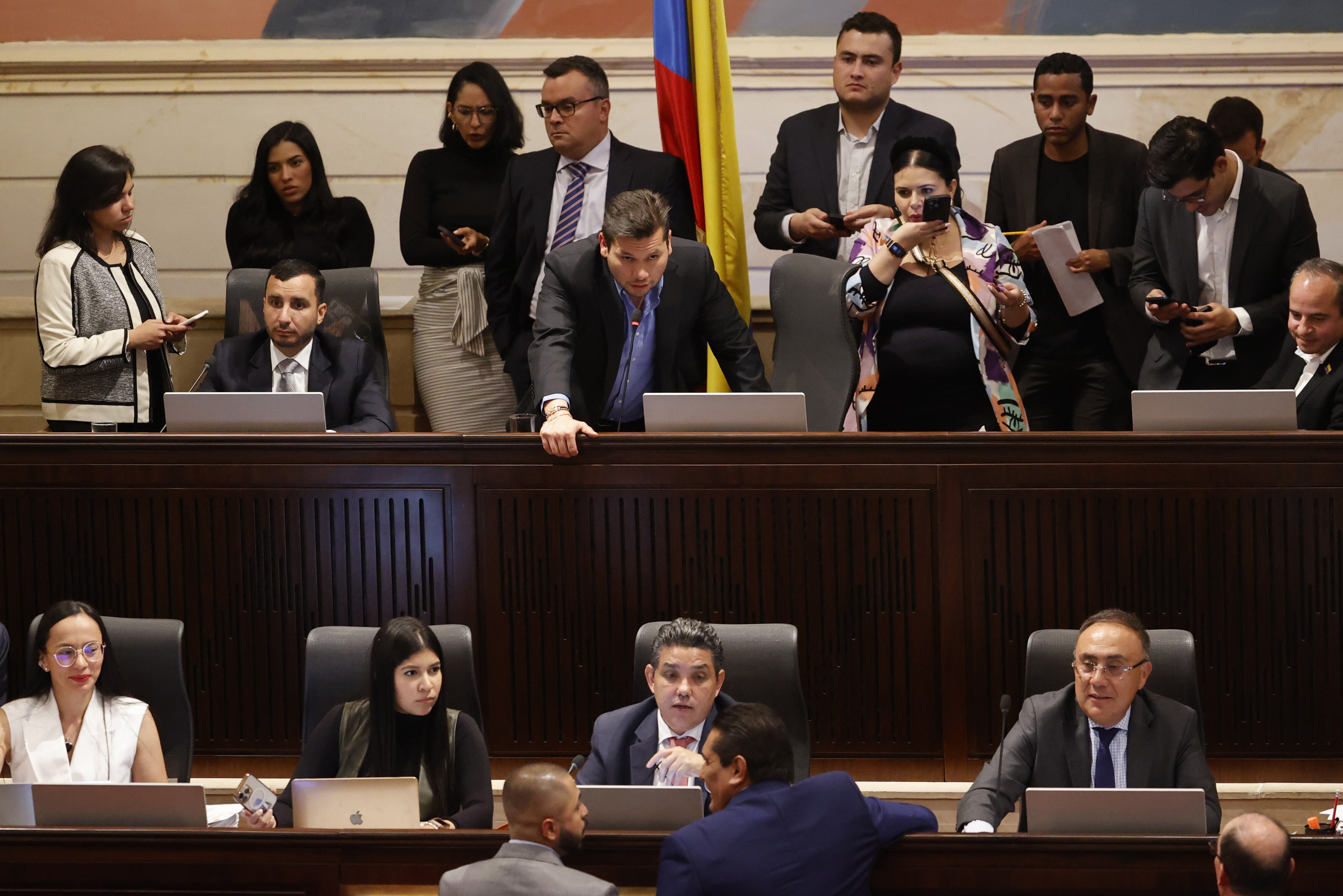 Mesa directiva de la Cámara de Representantes. Foto: Archivo (EFE/ Mauricio Dueñas Castañeda)