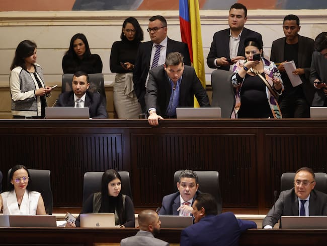 Plenaria de la Cámara de Representantes. Foto: EFE/ Mauricio Dueñas Castañeda