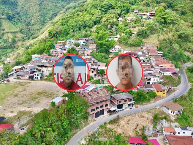 Los fugitivos fueron capturados en Marmato en Caldas