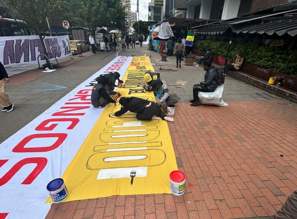 Bogotá: Bloqueos de indígenas afectan el trabajo de más de mil servidores y contratistas del Distrito