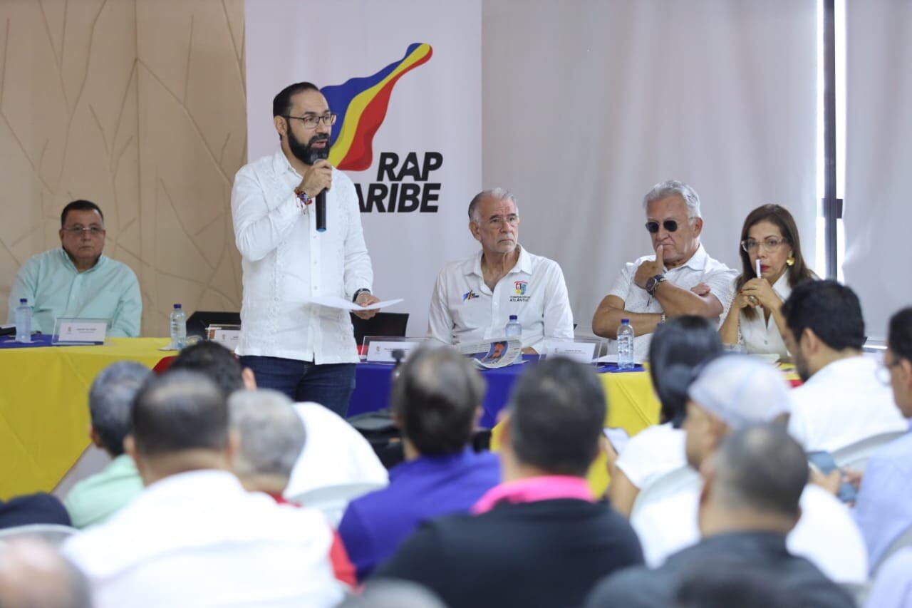 Intervención del ministro de Minas y Energía, Andrés Camacho durante la cumbre.