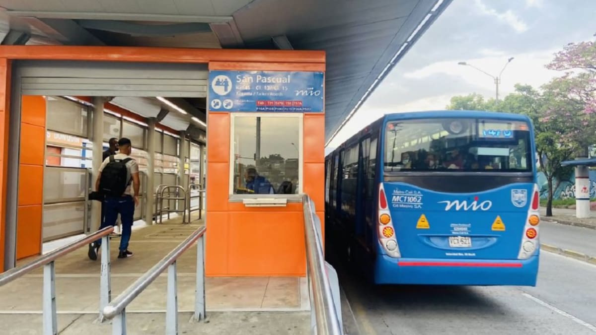 Se activa el servicio del MIO en la estación San Pascual