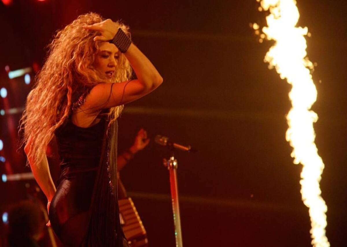En cada presentación de su tour canta solamente 20 canciones, es decir, más de dos horas de show.