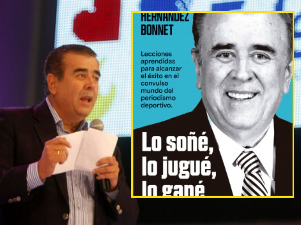 Javier Hernández Bonnet lanza libro con historias inéditas del fútbol colombiano