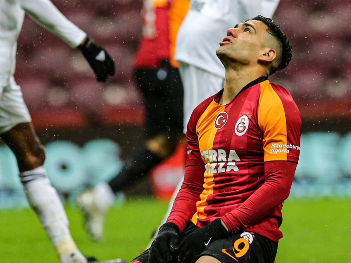 Con Falcao, sin público y sin goles terminó clásico Galatasaray - Besiktas