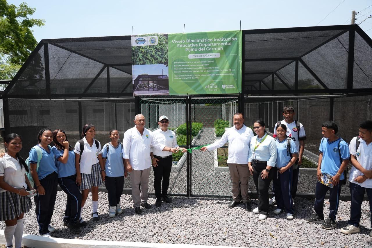 Autoridades ambientales entregan dos viveros bioclimáticos en el Magdalena/Corpamag
