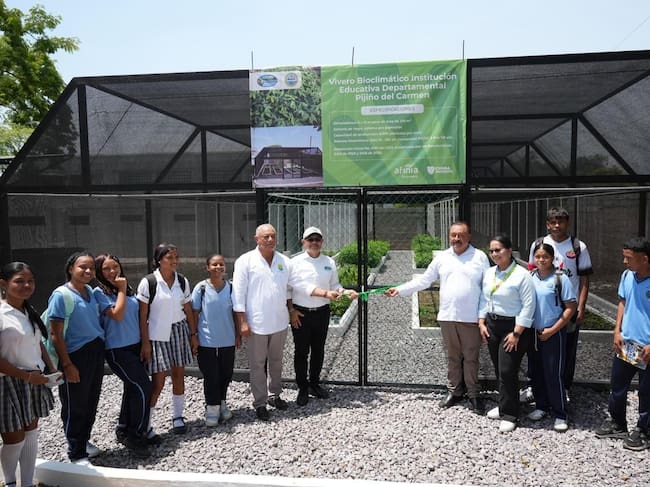 Autoridades ambientales entregan dos viveros bioclimáticos en el Magdalena/Corpamag