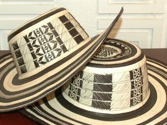 El sombrero vueltiao es una artesanía de Córdoba. Foto: Artesanías de Colombia