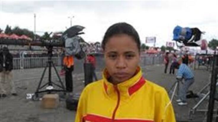 Ángela Figueroa e Iván Gonzáles ganadores de la primera Carrera de atletismo Cross Country en Bogotá