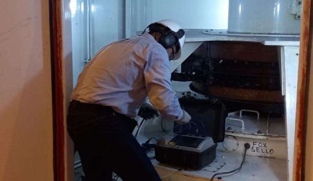 Mantenimiento en la Hidroeléctrica El Guavio