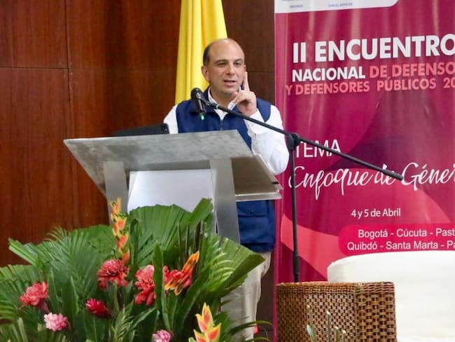 Carlos Camargo, Defensor del Pueblo, en el segundo Encuentro Nacional de Defensores Públicos de la Defensoría del Pueblo