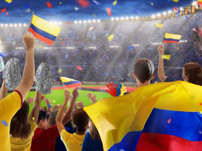 Hinchada de la Selección Colombia - Foto vía: Getty Images