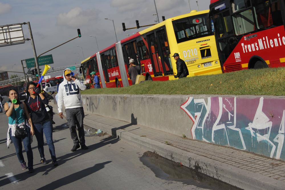 Imagen de referencia de protestas / Archivo / Colprensa