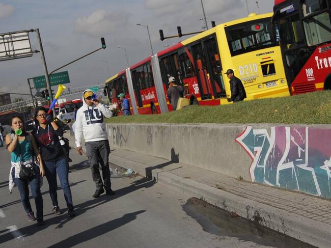 Imagen de referencia de protestas / Archivo / Colprensa