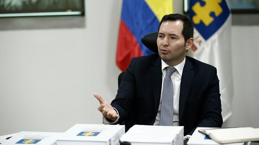 Jorge Fernando Perdomo, fiscal general (e) de la Nación. Foto: Colprensa