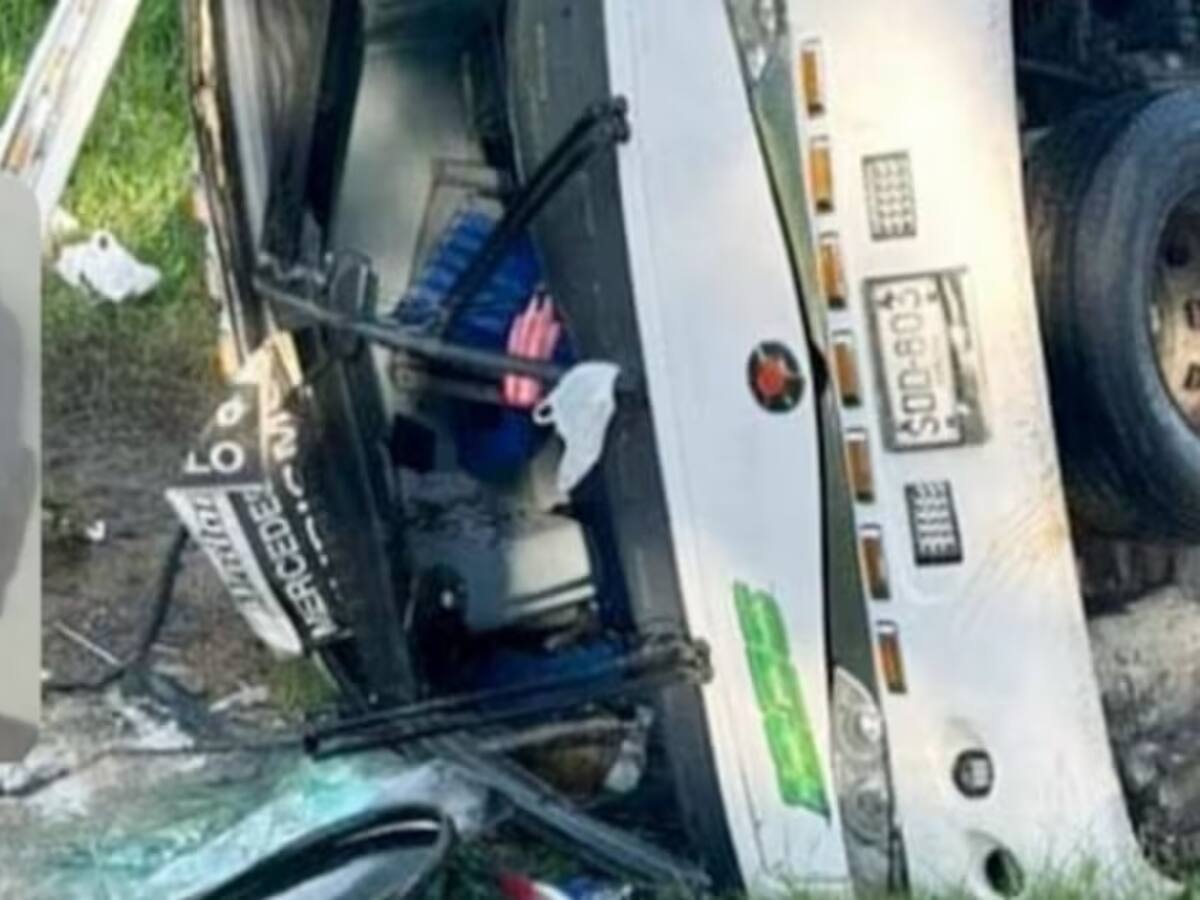 Falleció adulta mayor por aparatoso accidente en carreteras de Bolívar: hay seis heridos