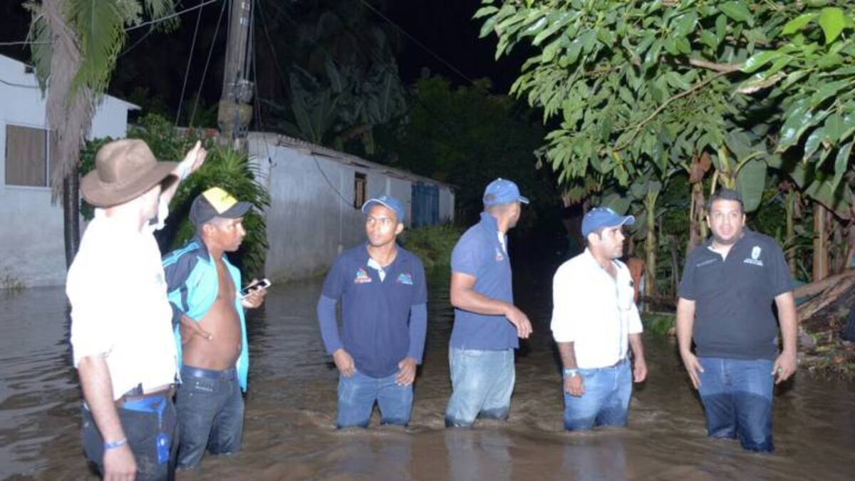 Más de 3 mil personas afectadas por lluvias en Guachaca, área rural de Santa Marta