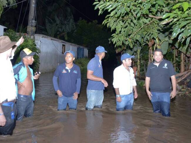 Distrito realiza censo de familias afectadas. Se habla de más de tres mil familias. /FOTO ALCALDÍA