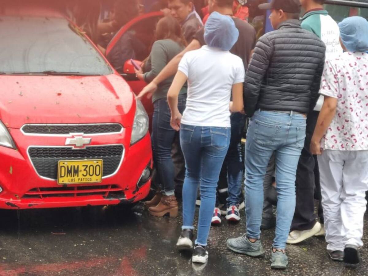 Intento de robo dejó una persona herida al norte de Bogotá