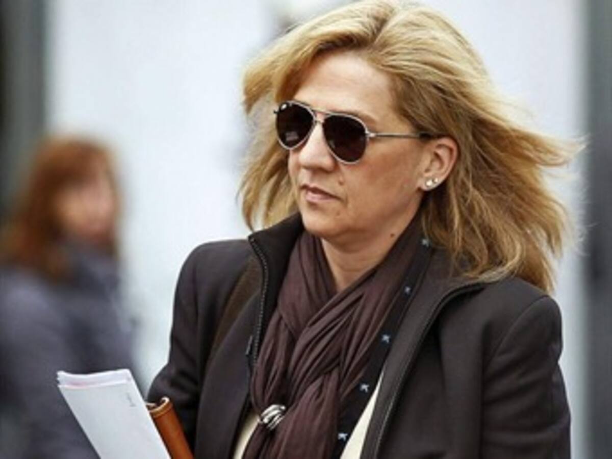 Suspenden imputación a la infanta Cristina, segunda hija del Rey de España