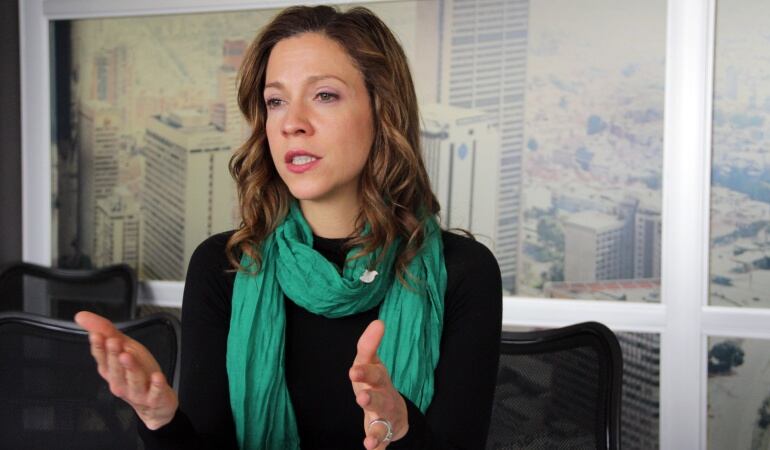 Ministra de Comercio, María Claudia Lacouture