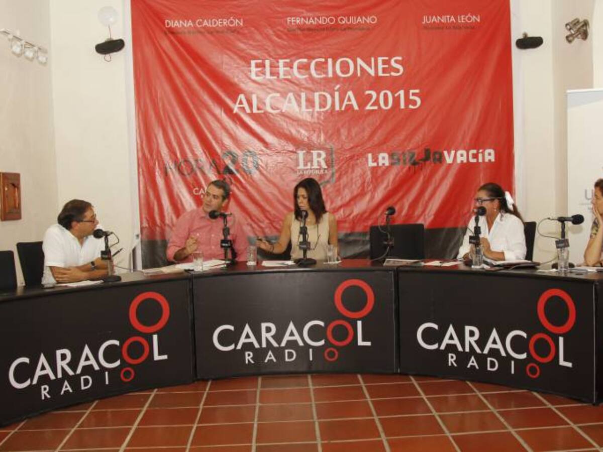 El candidato Quinto Guerra no asistió al debate