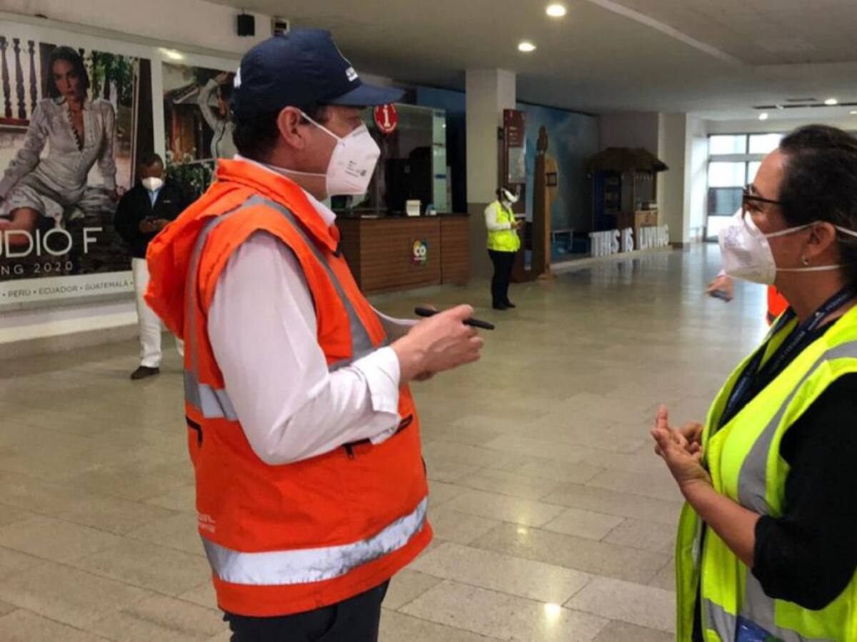 Así es el protocolo del Aeropuerto de Cartagena para su reactivación