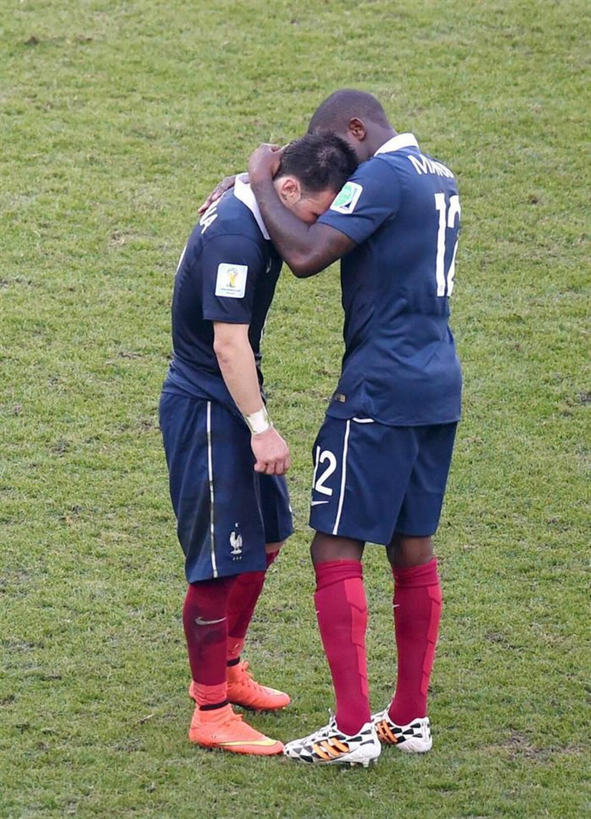 Con un gol de Mats Hummels, Alemania derrotó a Francia 1-0 y se aseguró nuevamente entre los cuatro mejores del Mundial.