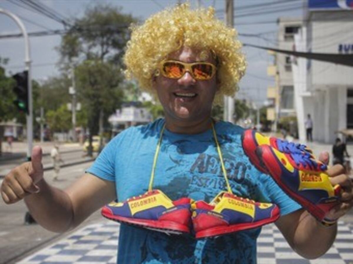 Empieza a calentarse el ambiente de selección en Barranquilla por el partido Colombia vs. Perú