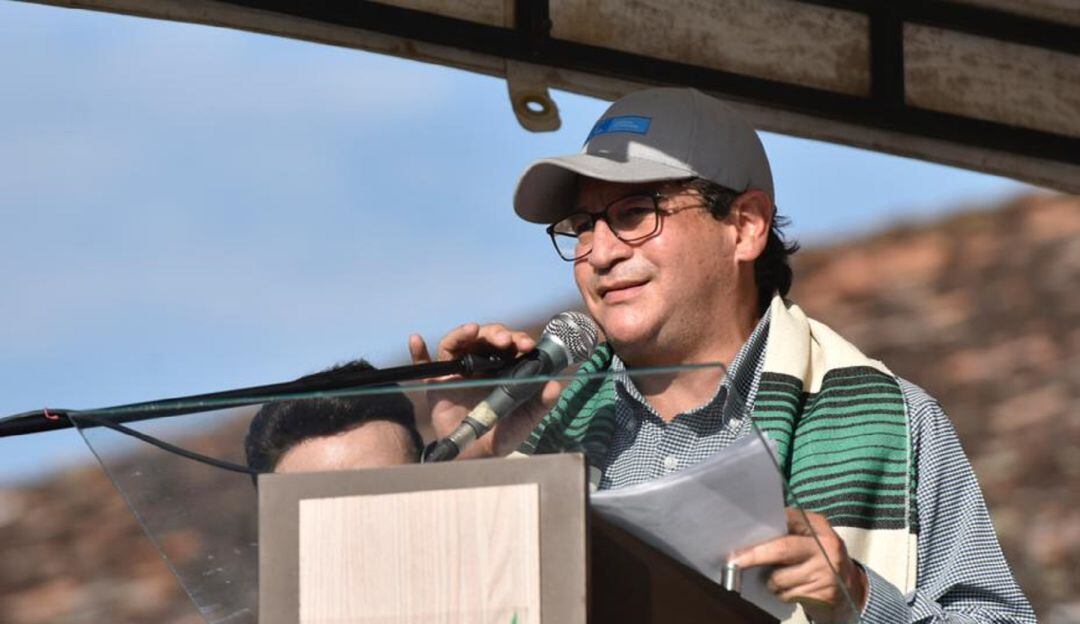 Rodolfo Zea, ministro de agricultura. 