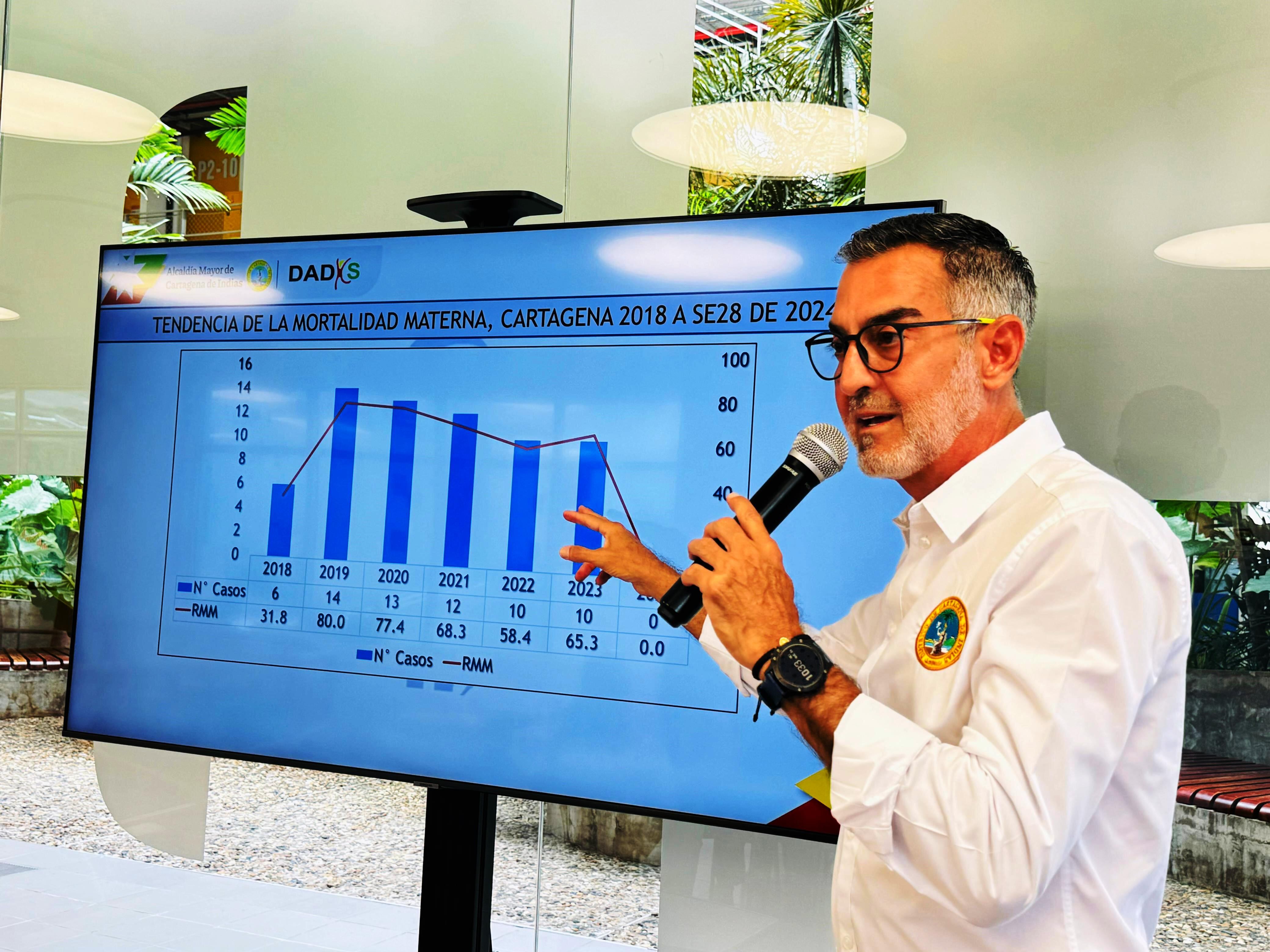 Cartagena avanza en su plan para reducir la mortalidad materna