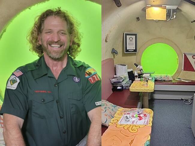 Lo que más extraño es el sol: hombre que batió récord de vivir más de 90 días bajo el agua