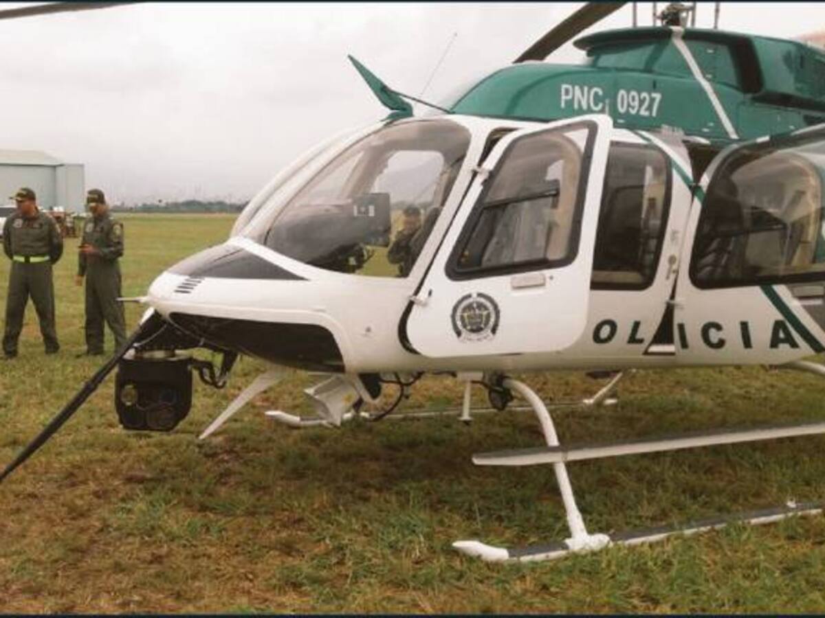 El 'halcón' de la Policía de Cali cumplió un año vigilando la ciudad