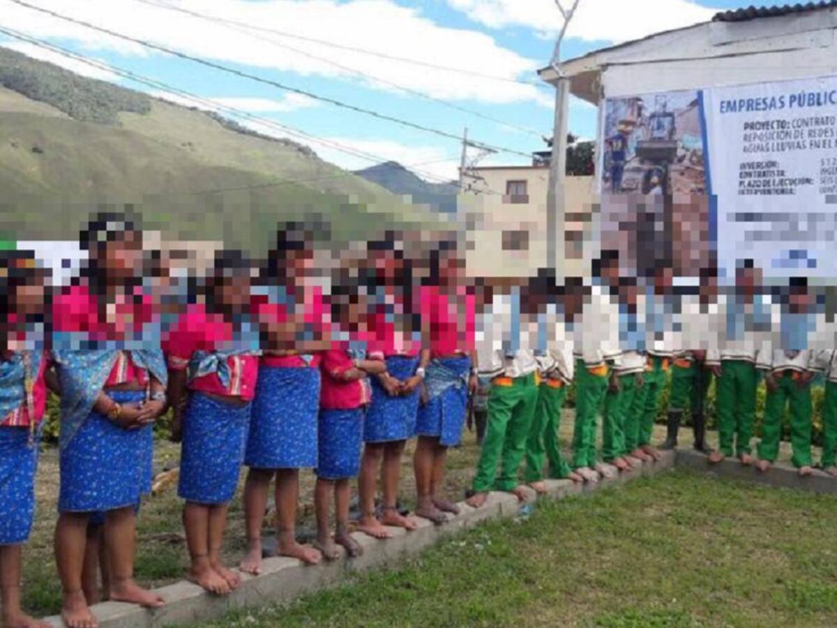 Indígenas desplazados en Urrao no han recibido las ayudas de la gobernación