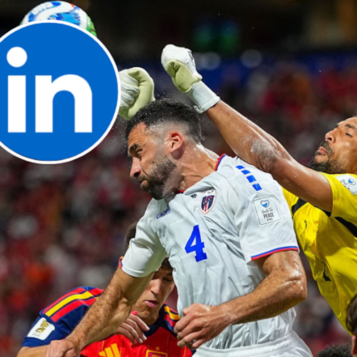 Jugador de selección que sorprendió a España fue convocado a través de Linkedin: Esta es su historia