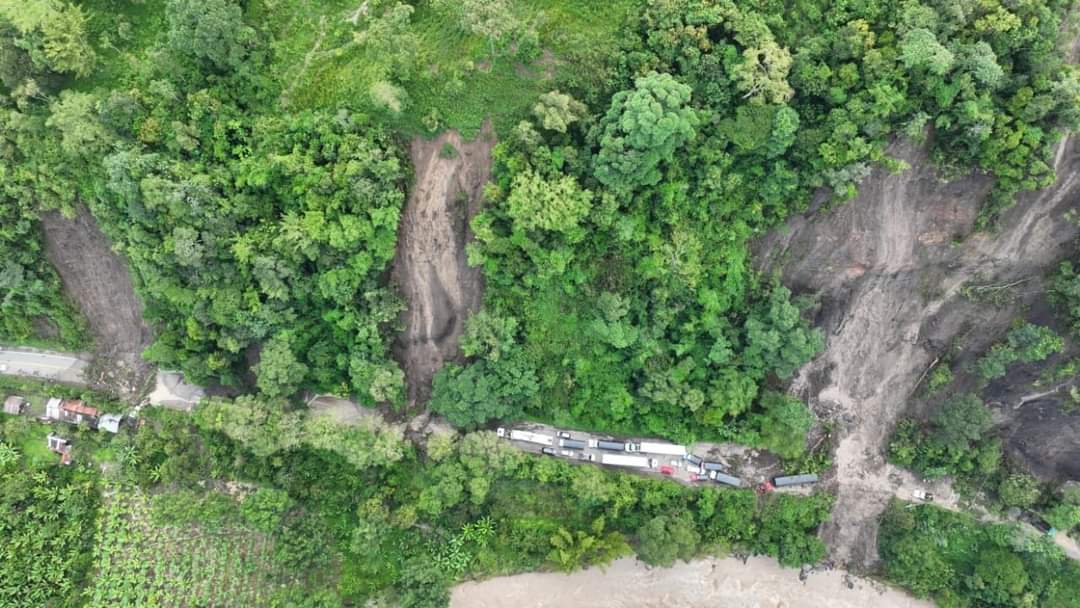 Deslizamientos impidieron paso entre Bucaramanga y Cúcuta