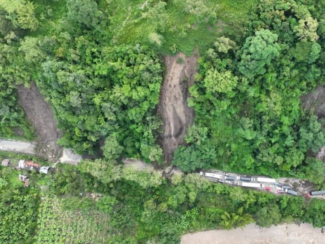 Deslizamientos impidieron paso entre Bucaramanga y Cúcuta