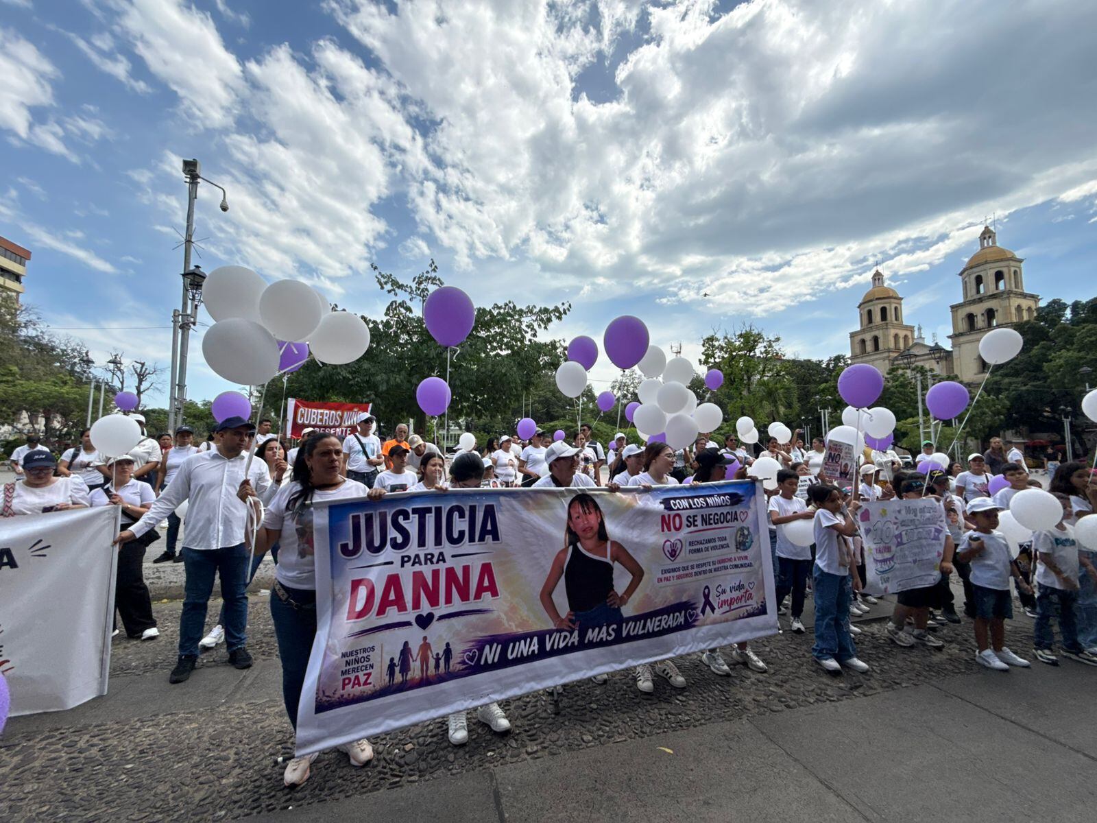 Comunidad de Cúcuta protesta por asesinato de una niña. / Foto: Ana María Rueda.