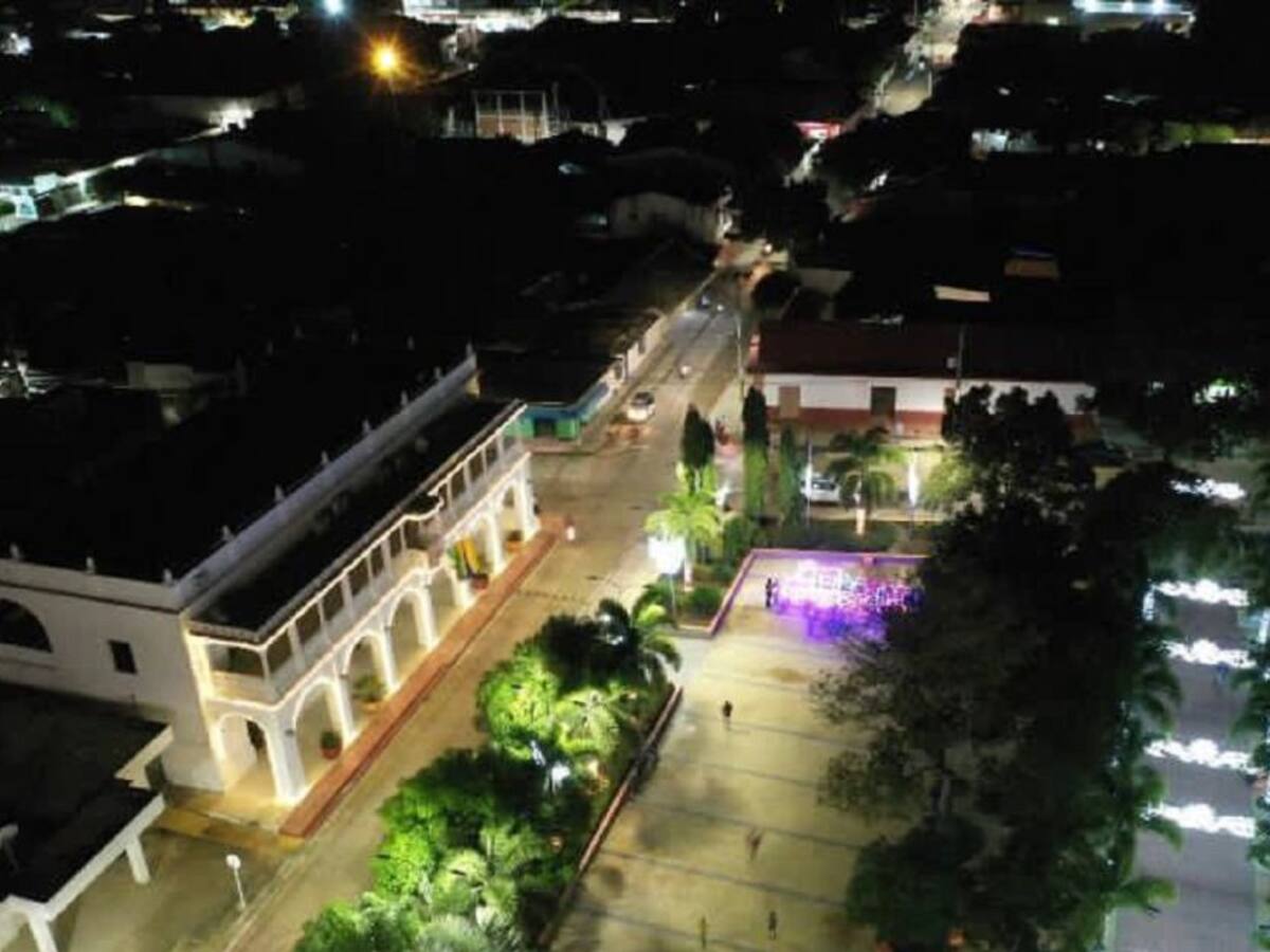 San Juan Nepomuceno alumbrada con tecnología LED en esta Navidad