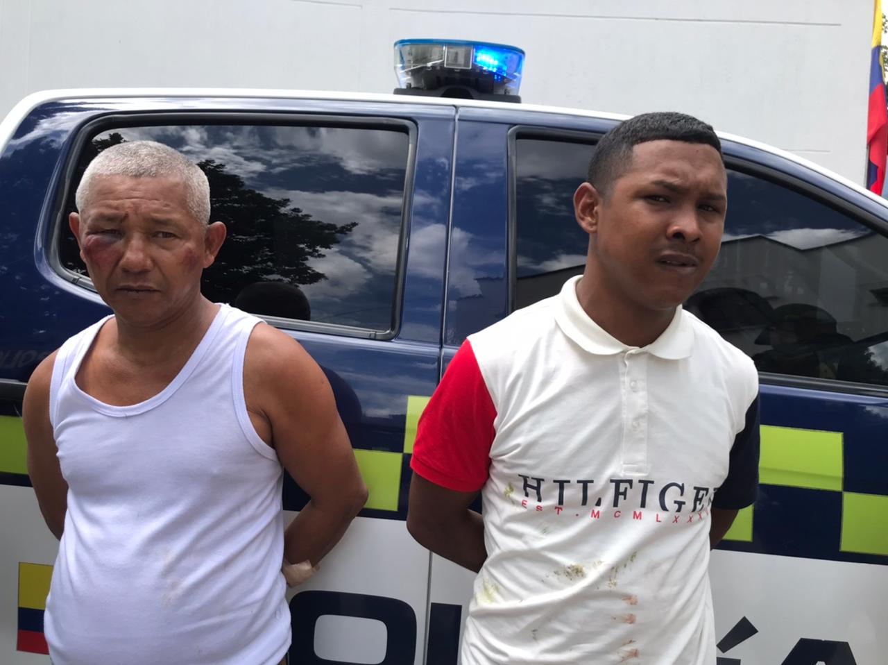 Capturados por agredir a religiosa