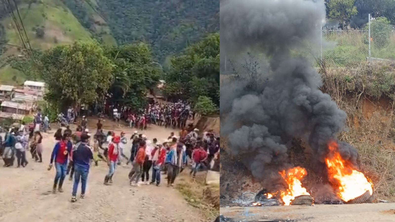 En medio de los disturbios se registraron por lo menos 16 heridos, dos de ellos de gravedad. Crédito: Suministrada.