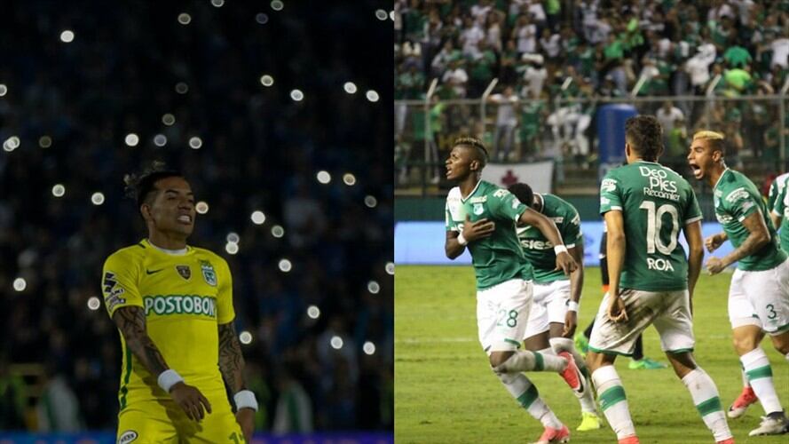 Final verde, Atlético Nacional y el Deportivo Cali lucharán por la Liga Águila. Foto: Colprensa