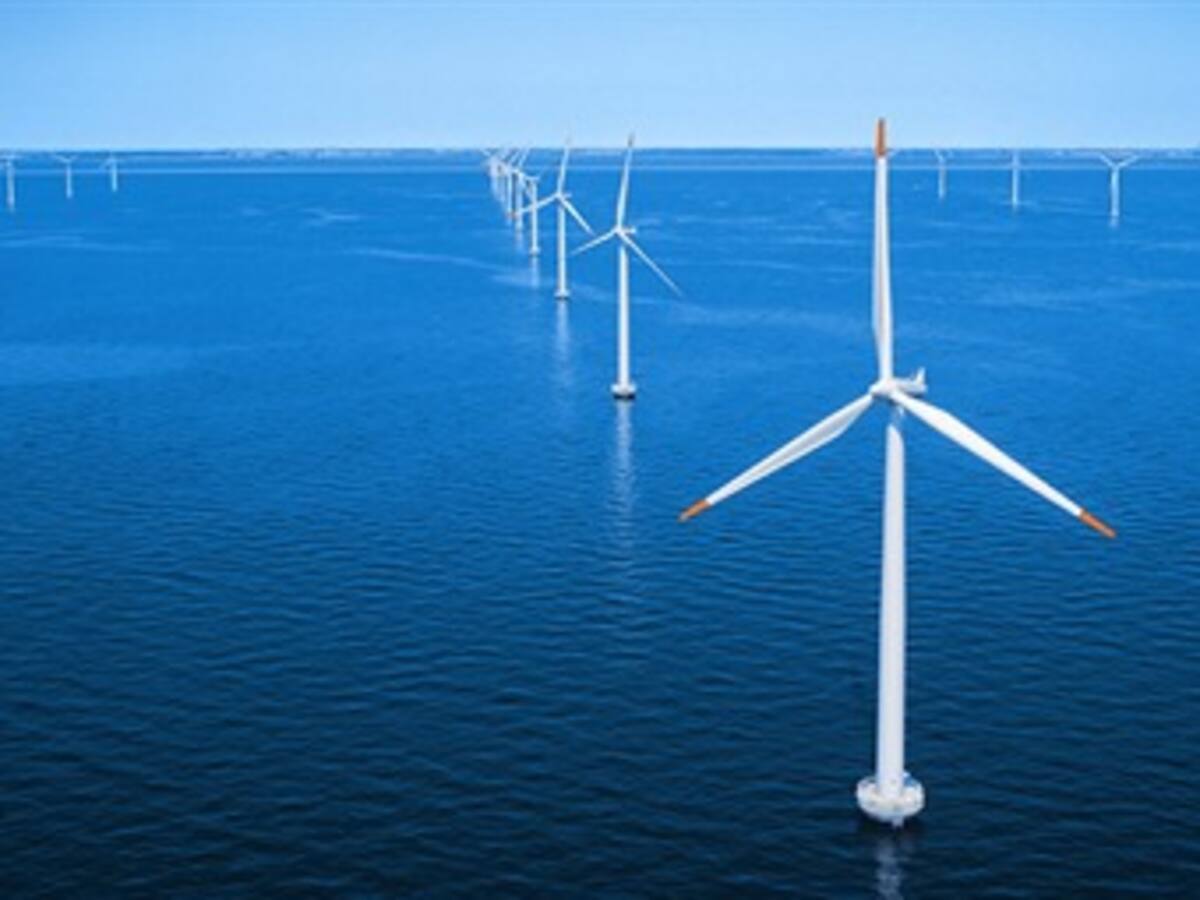 Crece la producción de energía eólica marina en Europa