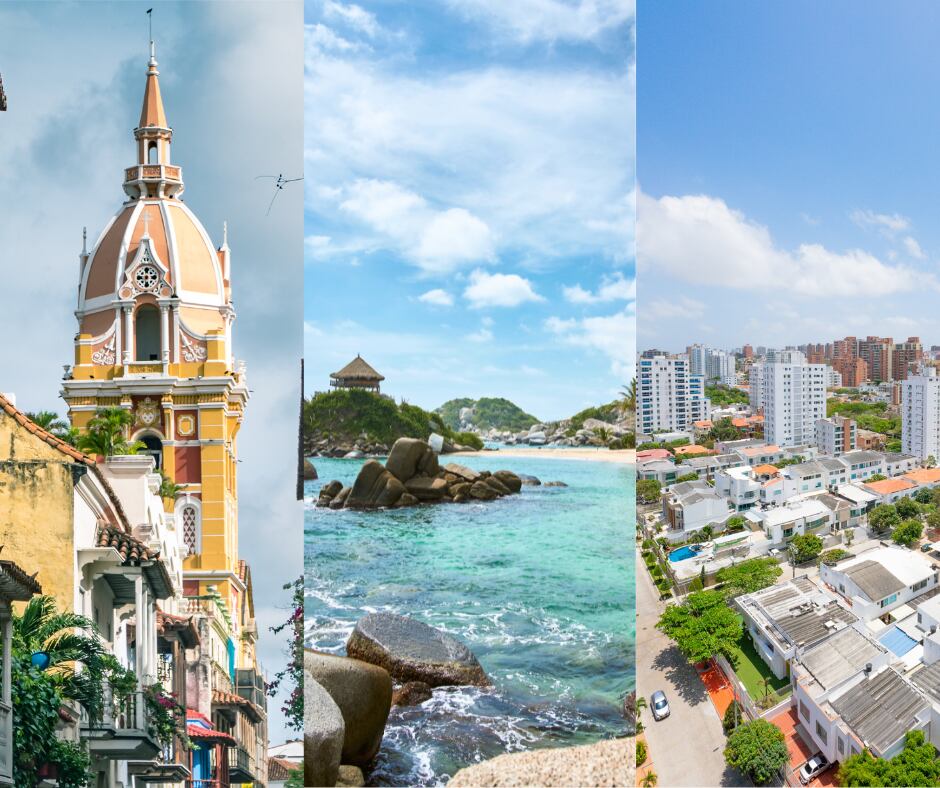 Cartagena, Santa Marta y Barranquilla (Getty Images)