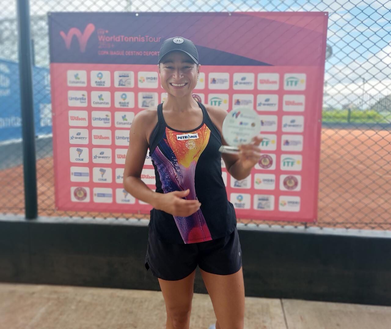 María Fernanda Herazo, campeona de Ibagué / Francisco Vargas.