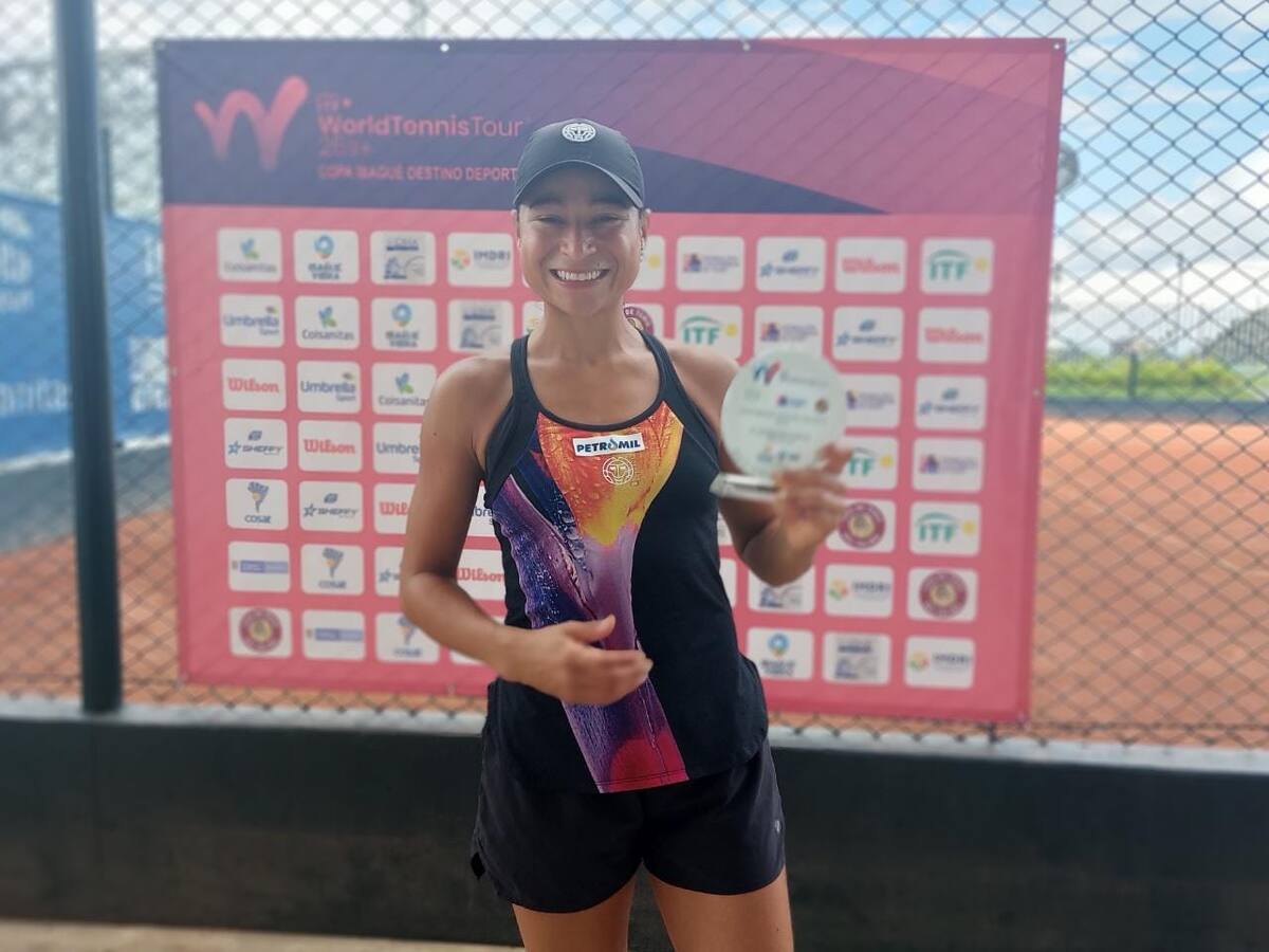 María Fernanda Herazo conquistó en Ibagué el título más importante de su carrera