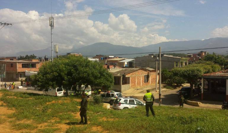 Autoridades se enfrentaron con los delincuentes.