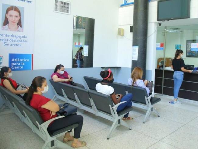 Oficina de pasaporte en el Atlántico