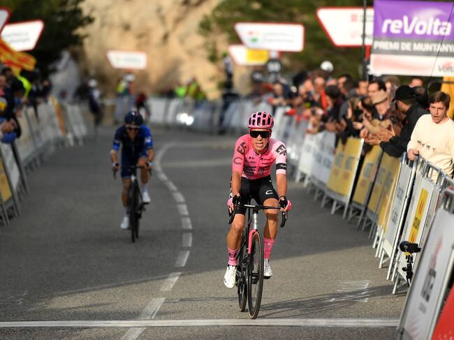 Rigoberto Urán es el mejor colombiano en la clasificación general. (Photo by David Ramos/Getty Images)